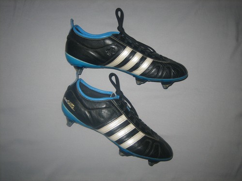 Adidas adipure black blue - adidas, black/blue