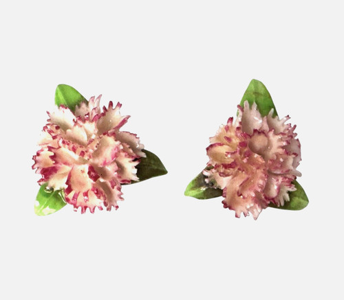 Vintage pink white flower - vintage,
