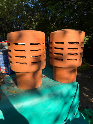 Reclaimed terracotta gas - reclaimed,
