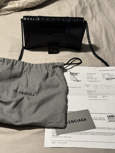 Balenciaga hourglass crossbody - balenciaga,