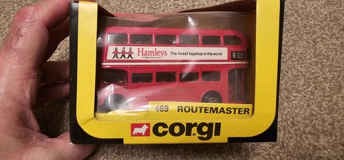 Corgi 469 blue routemaster - 469,