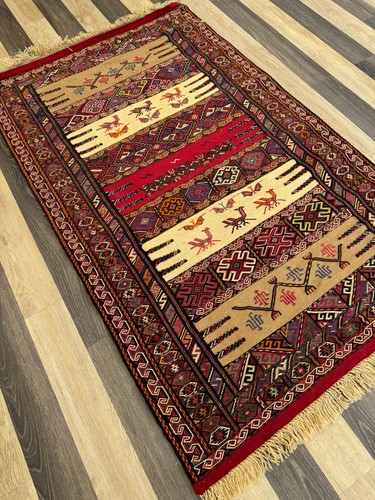 Wool kilim rug 103x170cm - wool,