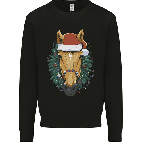 Christmas horse equestrian - a,