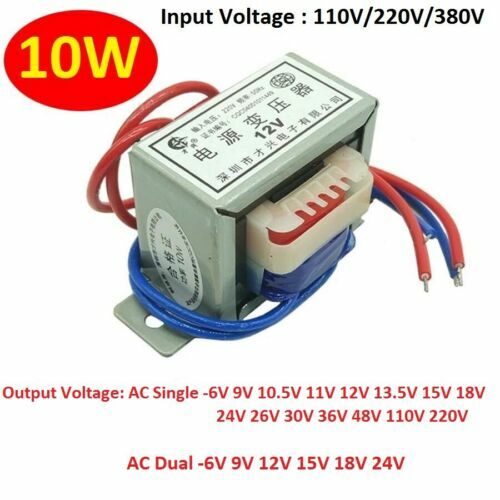 Ei48 power transformer 10w - ei48, 10w/va