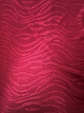 Red Burnout Velvet by the