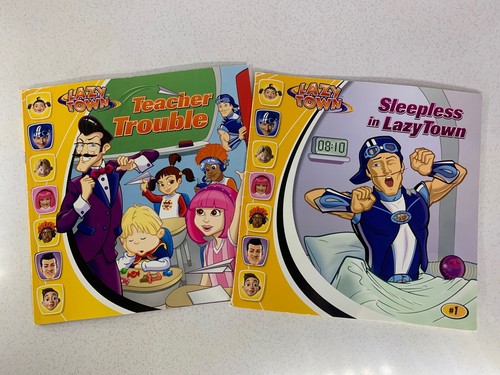 Lazy town books lot - lot, of