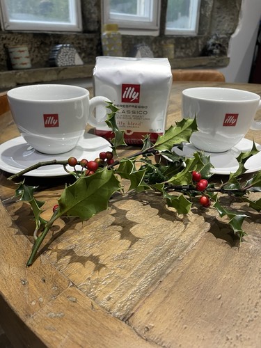 Illy cappuccino coffee cup - cappuccino,