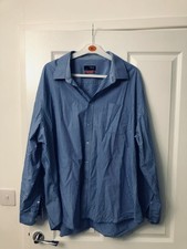 Thomas Nash 19.5 Blue Strip Shirt