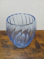 Carnival Barrel Vase By Bagley