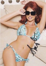 Amy Childs    **HAND SIGNED**  6x4 photo  ~  AUTOGRAPHED