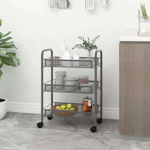 Walplus tier kitchen trolley - 3-tier,