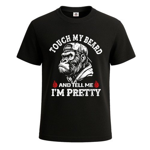 Touch beard and tell me - touch,