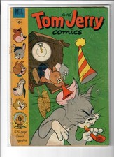 Tom and Jerry Comics #102 Dell