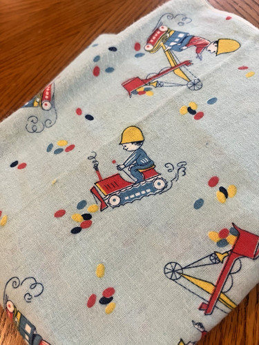 Vintage 1960s fabric - vintage,