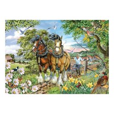The House of Puzzles Strength & Beauty BIG 250 Puzzle- Jigsaw with Large Pieces