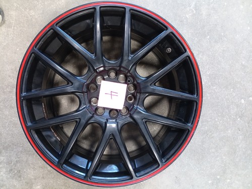 Set gloss black - set, 18x8