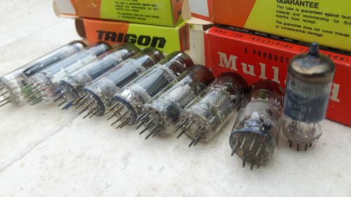 Vintage television valves - vintage,