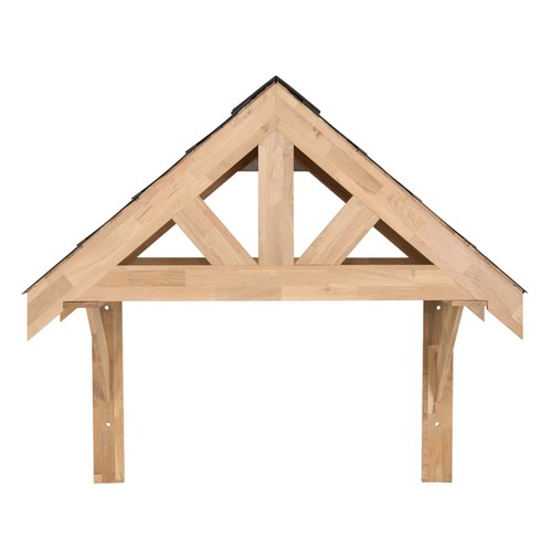 Solid oak porch - porch, door