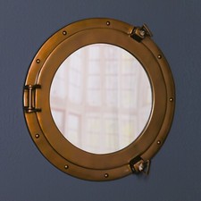 Large Antiqued Brass Style