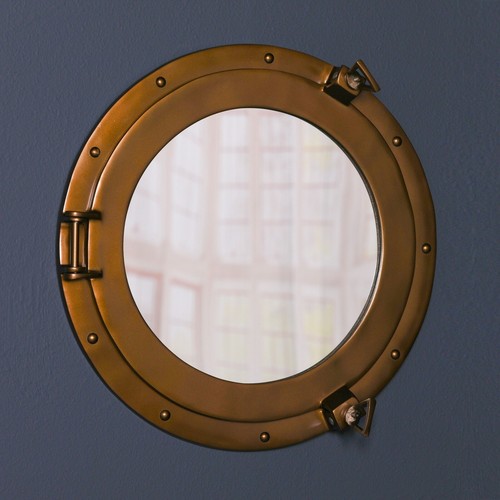 Large antiqued brass style - brass,