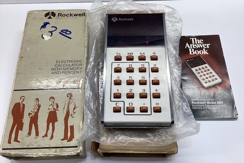 Rockwell electronic calculator - rockwell,