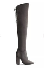 TED &  MUFFY GREY SUEDE