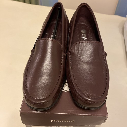 Pavers burgundy shoes - shoes, size