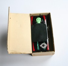 Rare Made in Japan 1960's  Tin  Spooky Mysterious Coffin  Wind Up Coin Bank VGC