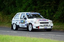 Rally Car Photo 12x8 -