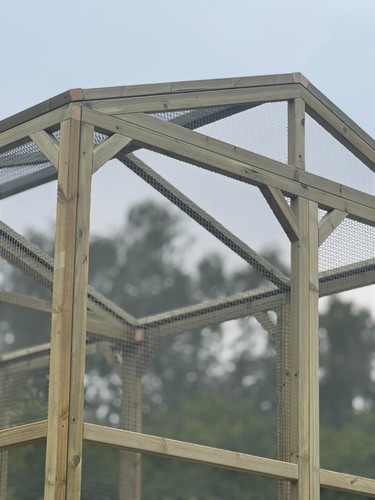 9ft 6ft chicken run - 6ft,