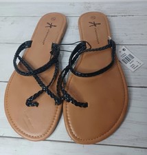 PRIMARK Ladies black flip