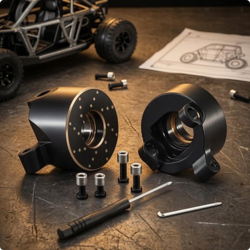 Front steering hub - steering,