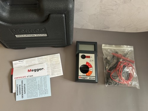 Megger mit220 insulation and - megger,