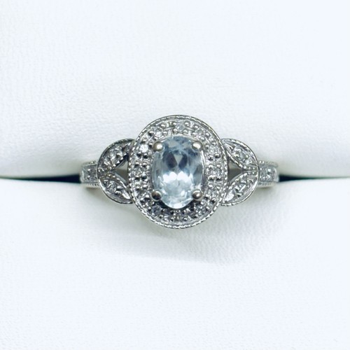 Thl 14k white gold oval - thl,