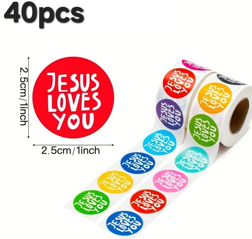 Jesus loves you 25mm - 40,