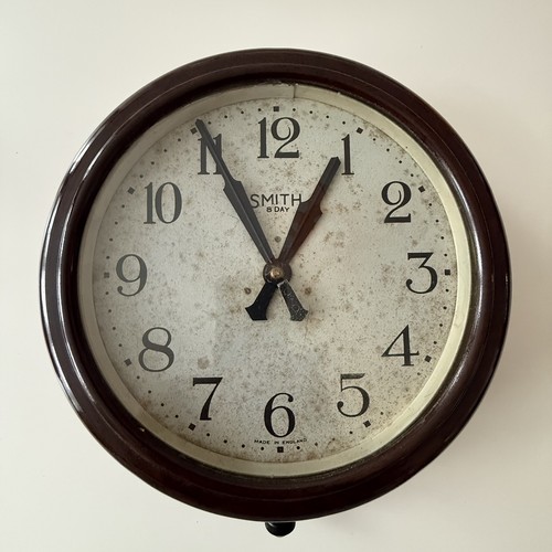 Smiths day bakelite clock - smiths,
