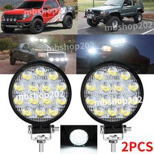 2x HQ 12v 24v Led Work Flood