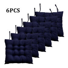 6x Chair Seat Pad Cushion Tie