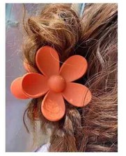 Flower Hair Claw Clips