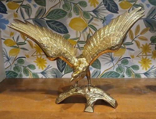 Vintage brass eagle 20 - vintage, 20”