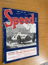 Speed Magazine December 1938