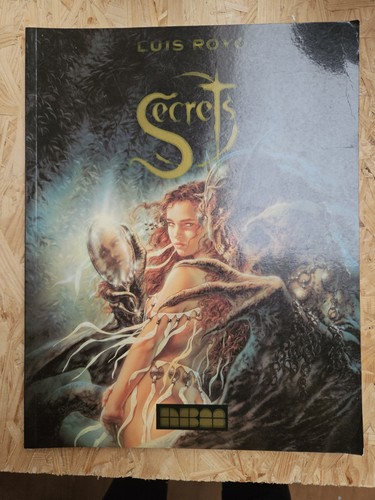 Secrets art book luis - book, nbm