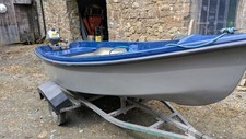 Dinghy With Outboard Engine