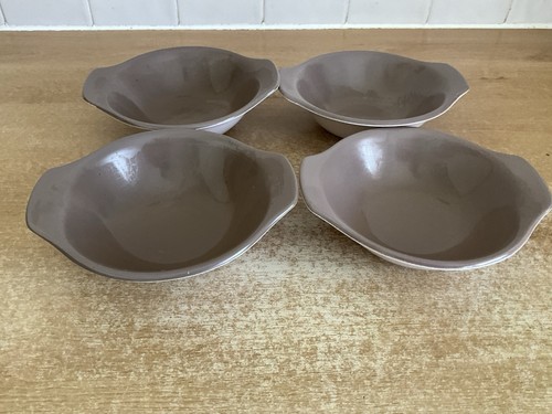 Poole twintone pottery sepia - pottery,