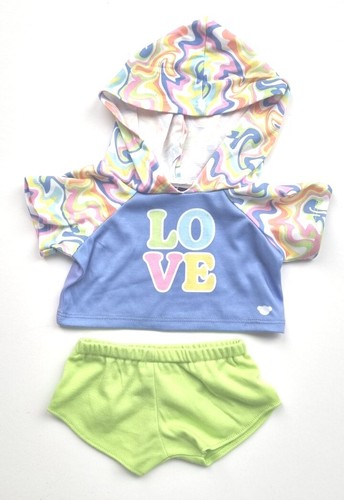 Build bear rainbow - rainbow, splatter