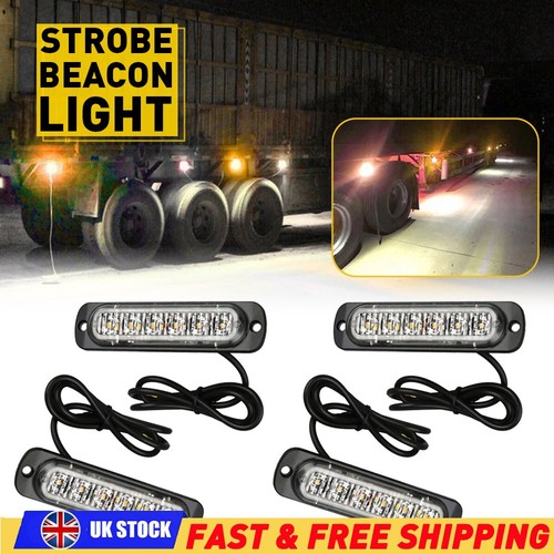 Led amber recovery strobe - amber,