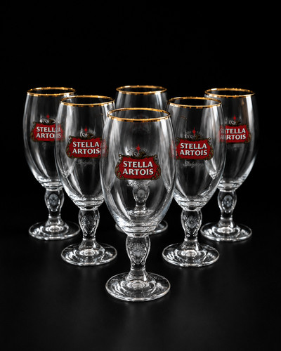 Stella artois gold rim - stella,