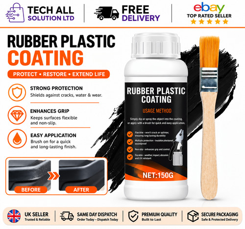 150g rubber paint black - 150g,
