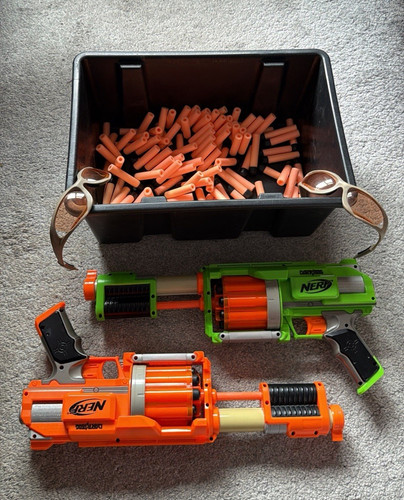 Nerf dart tag blasters - dart, bundle