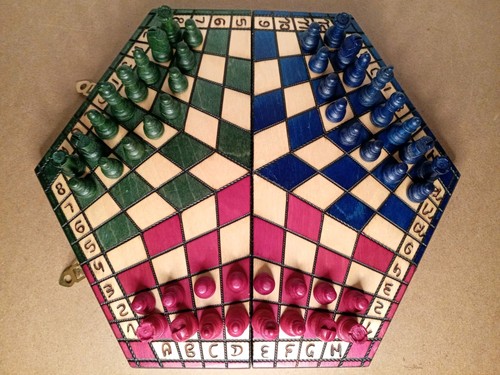 Luxury player wooden - wooden, chess